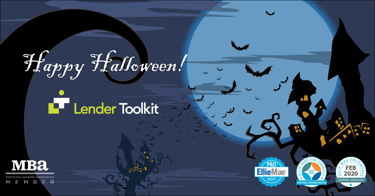 Happy Halloween from Lender Toolkit!